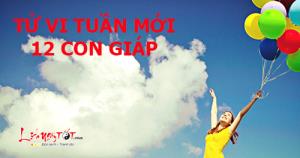 Tử vi tuần mới từ 27/3 - 2/4/2017 của 12 con giáp