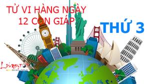Tử vi thứ 3 ngày 28/3/2017 của 12 con giáp