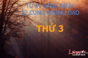 Tử vi thứ 3 ngày 28/3/2017 của 12 cung hoàng đạo
