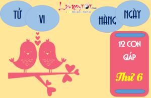 Tử vi thứ 6 ngày 17/3/2017 của 12 con giáp