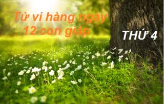Tử vi thứ 4 ngày 26/4/2017 của 12 con giáp