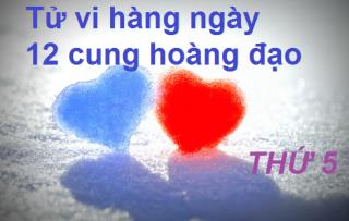 Tử vi thứ 5 ngày 27/4/2017 của 12 cung hoàng đạo