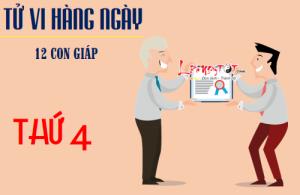 Tử vi thứ 4 ngày 12/4/2017 của 12 con giáp