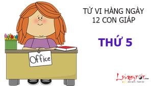 Tử vi Thứ 5 ngày 13/4/2017 của 12 con giáp