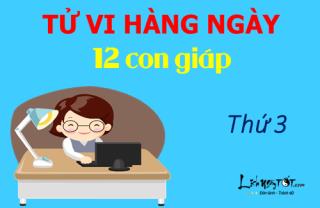 Tử vi thứ 3 ngày 6/6/2017 của 12 con giáp