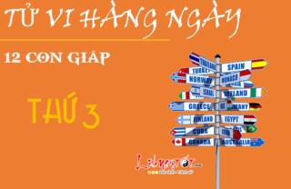 Tử vi thứ 3 ngày 9/5/2017 của 12 con giáp