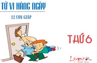 Tử vi thứ 6 ngày 12/5/2017 của 12 con giáp