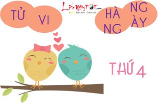 Tử vi thứ 4 ngày 17/5/2017 của 12 con giáp