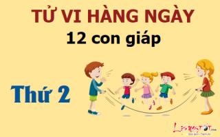 Tử vi thứ 2 ngày 5/6/2017 của 12 con giáp