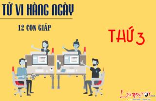 Tử vi thứ 3 ngày 13/6/2017 của 12 con giáp