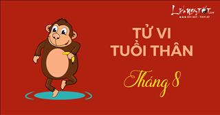 Tử vi tháng 8 âm lịch năm 2017 của người tuổi Thân