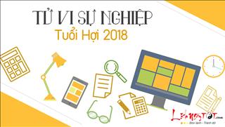 Tử vi tuổi Hợi 2018: Biến động vận trình sự nghiệp năm 2018
