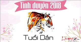 Tử vi tình duyên của tuổi Dần năm Mậu Tuất 2018