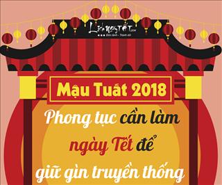 Infographic: Nét đẹp phong tục ngày Tết Việt Nam rất cần được lưu giữ