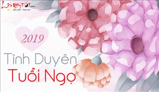 Tử vi TÌNH DUYÊN TUỔI NGỌ 2019: Gia đạo bình ổn, tình yêu thăng hoa