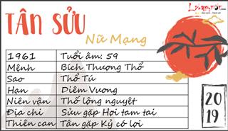 Tử vi 2019 tuổi Tân Sửu nữ mạng: Suy nghĩ và hành động lạc quan sẽ gặp hung hóa cát