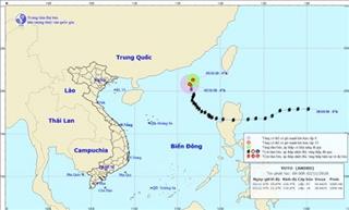 Tin thời tiết: Bão số 7 suy yếu thành áp thấp nhiệt đới, không ảnh hưởng đến đất liền, ven biển Việt Nam