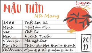 Tử vi 2019 tuổi Mậu Thìn nữ mạng: Nhiều thay đổi và biến động về công việc, gia đạo