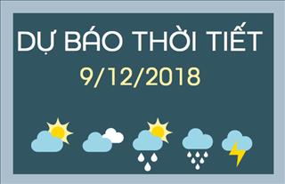Dự báo thời tiết hôm nay 9/12: Miền Bắc chìm vào lạnh giá