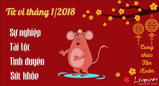 Tử vi tuổi Tý tháng 1 năm 2018 âm lịch: Bận rộn vất vả nhưng có bù đắp