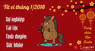Tử vi tuổi Ngọ tháng 1 năm 2018 âm lịch: Mưu sự dễ thành, có quý nhân phù trợ