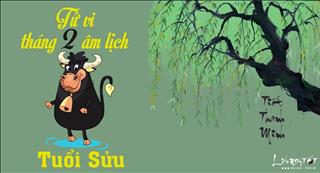 Tử vi tuổi Sửu tháng 2 năm 2018 âm lịch: Công việc cần xông xáo, tài lộc đừng mạo hiểm