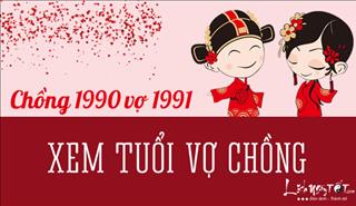 Xem hợp tuổi chồng CANH NGỌ 1990 vợ TÂN MÙI 1991