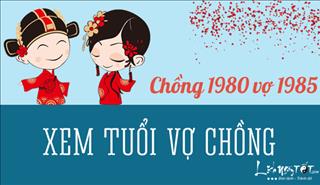 Xem hợp tuổi chồng CANH THÂN 1980 vợ ẤT SỬU 1985