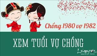 Xem hợp tuổi chồng CANH THÂN 1980 vợ NHÂM TUẤT 1982