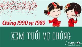 Xem hợp tuổi chồng CANH NGỌ 1990 vợ KỶ TỊ 1989