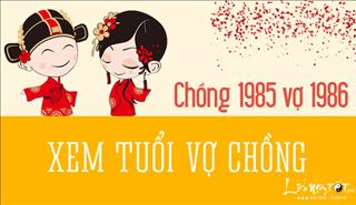 Xem hợp tuổi chồng ẤT SỬU 1985 vợ BÍNH DẦN 1986