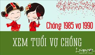 Xem hợp tuổi chồng ẤT SỬU 1985 vợ CANH NGỌ 1990