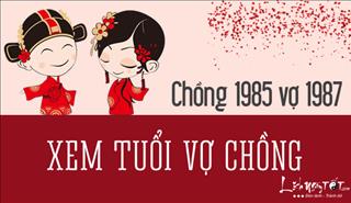 Xem hợp tuổi chồng ẤT SỬU 1985 vợ ĐINH MÃO 1987