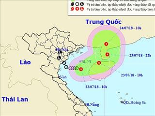 Bão Sơn Tinh vừa tan, áp thấp nhiệt đới lại xuất hiện và gây mưa lớn ở Bắc Bộ