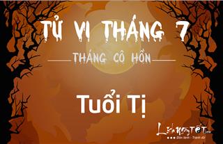 Tử vi tháng 7/2018 tuổi Tị (Âm lịch): Có thay đổi lớn về công việc