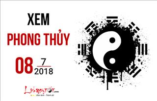 Xem phong thủy hàng ngày: Chủ nhật ngày 8/7/2018