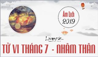 Tử vi tháng 7/2019 của 12 con giáp (Âm lịch): Tháng cô hồn ai dễ bị vận xui đeo bám nhất?