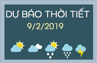 Dự báo thời tiết 9/2: Thời tiết đẹp, thích hợp cho các hoạt động du xuân