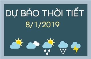 Dự báo thời tiết 8/1: Tây Bắc Bộ mưa to, bước vào đợt rét mới
