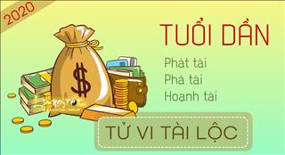 Tử vi tài lộc tuổi Dần năm 2020: Quý nhân giúp sức, tài lộc có thừa