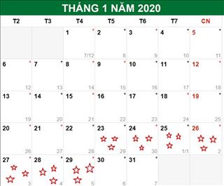 Thủ tướng Chính phủ đã chốt Lịch nghỉ Tết âm lịch 2020