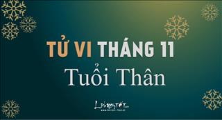 Tử vi tháng 11/2019 tuổi Thân âm lịch: Nhiều tiền và được nâng đỡ