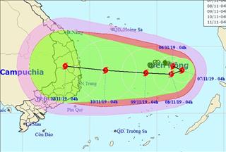 Tin bão khẩn cấp: Bão số 6 liên tục đổi hướng với diễn biến khó lường
