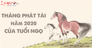 2020 tuổi Ngọ gặp tháng phát tài, tiền bạc nhiều như nước
