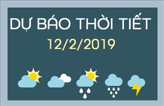 Dự báo thời tiết 12/2: Miền Bắc nhiệt độ giảm mạnh, mưa phùn, trời rét