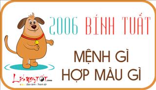 Sinh năm 2006 mệnh gì, tuổi con gì, hợp màu nào, kết hôn với tuổi nào hạnh phúc vẹn toàn?