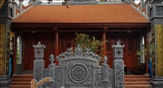 Khám phá ý nghĩa bình phong nhà thờ họ