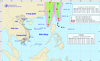 Bão số 3 chưa tan, lại có áp thấp nhiệt đới mới xuất hiện trên biển Đông, khả năng mạnh thành bão