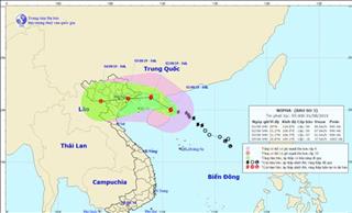 Tin mới nhất về bão số 3 Wipha: Bão có khả năng mạnh thêm với sức gió mạnh cấp 9, giật cấp 12