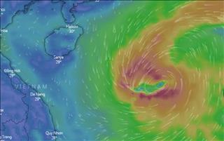 Trưa mai (30/8), Bão số 4 sẽ đổ bộ vào các tỉnh Nghệ An - Quảng Bình với sức gió giật cấp 10 -11
